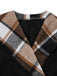 Black 1960s Lapel Plaid Faux-Wool Jacket - vintage fashion, retro style, classic black