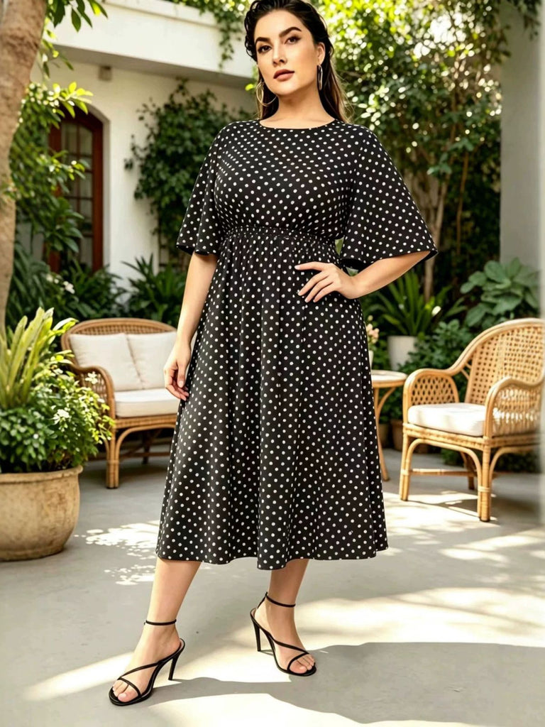 Black 1960s Vintage Classic Dress