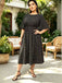 Black 1960s Vintage Classic Dress