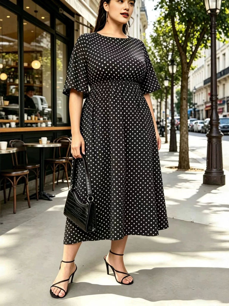 Black 1960s Vintage Classic Dress 2