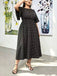 Black 1960s Vintage Classic Dress 3