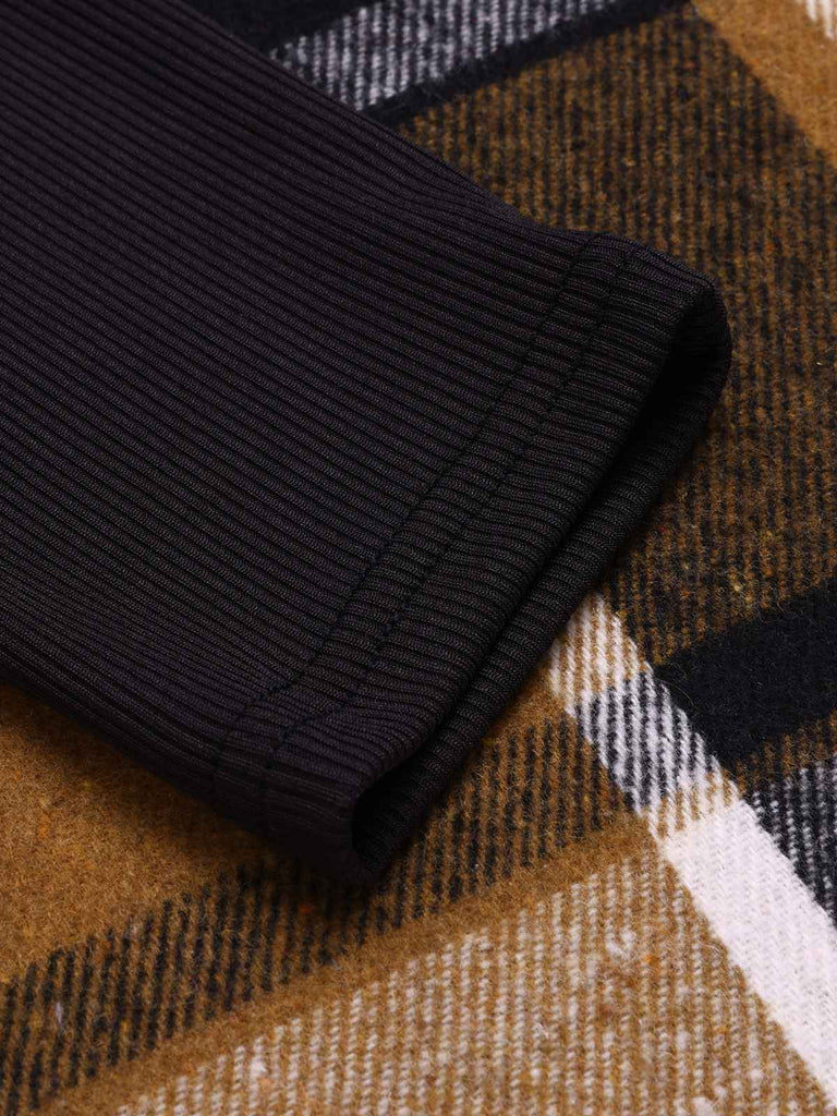 1960s Ruffed Plaid Patchwork Skater | 1960s | vintage dress, retro fashion