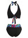 Black 1970s Tankini 2