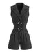 Black 1970s Vintage Classic Jumpsuit 2