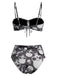 Black 1970s Tankini 2