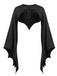 Black 1970s Vintage Classic Cape