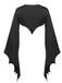 Black 1970s Vintage Classic Cape 2