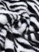 1970s Zebra Fur Collar Cape | 1970s | vintage outerwear, retro jacket