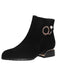 Black Vintage Suede Pearl Ankle Boots, vintage fashion, retro style - perfect for women who love vintage and retro fashion