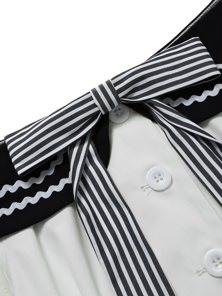 1950s Bow Vintage Classic Dress 7
