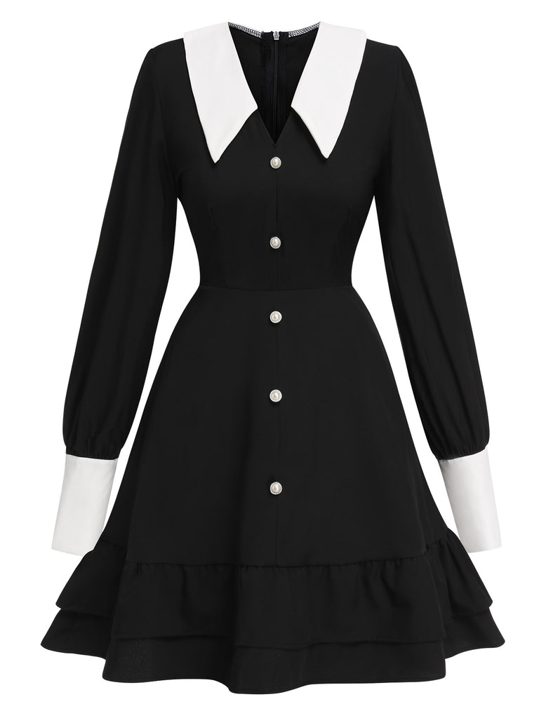 1960s Doll Collar Skater Dress | 1960s | vintage dress, retro fashion