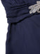 Blue 1920s Lace Patchwork Rhinestone Dress - vintage dress, retro fashion, Gatsby party