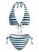 Blue 1940s Tankini 2