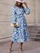 1940s VNeck Floral Long Sleeve | 1940s | vintage dress, retro fashion