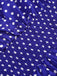 Blue 1940s V-Neck Polka Dots Romper — 1940s style that transcends decades