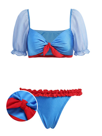 [Pre-Sale] Blue 1950s Swimsuit