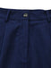 Blue 1960s High-Waist Pleat Denim Skirt: beautiful vintage skirt, retro style, swing skirt with timeless appeal