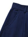 Blue 1960s High-Waist Pleat Denim Skirt | vintage skirt, retro style, swing skirt - perfect for retro fashion enthusiasts