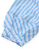 Blue 1960s Striped Short Sleeve Romper 5