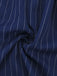 Blue 1960s V-Neck Wrap Striped Shirt Dress - vintage dress, retro fashion