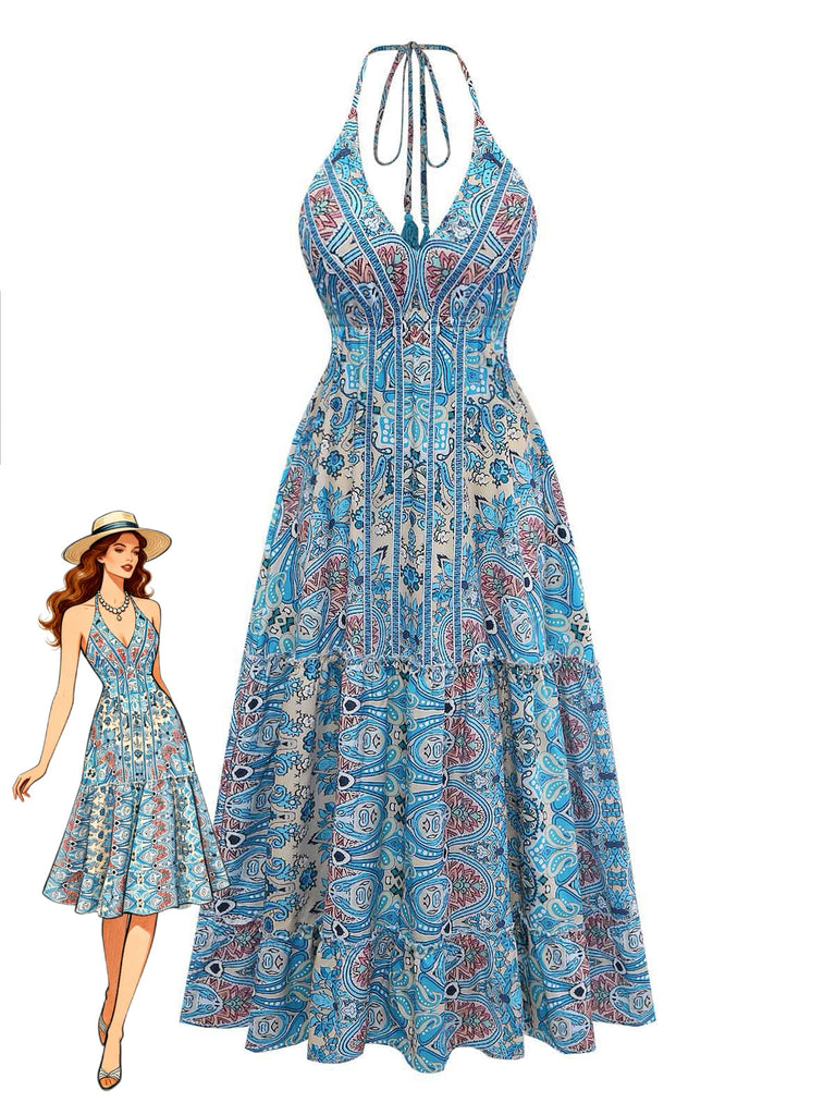 blue-1970s-dress
