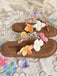 Multicolor Bohemian Holiday Flat Sandals Shoes, vintage shoes, retro heels - perfect for women who love vintage and retro fashion