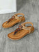 Bohemian Style Flip-Flop Tassel Sandals - vintage fashion, retro style, classic elegance for vintage lovers