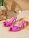 Bow Slingback Stiletto Heels Shoes - vintage shoes, retro heels for vintage lovers