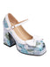 Bowknot Floral High Heel Shoes — vintage elegance for the modern woman