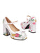 Bowknot Floral High Heel Shoes: timeless style reimagined