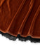 Brown 1940s Lapel Velvet Mock Two-Piece Solid Dress - vintage dress, retro fashion