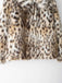 Brown 1980s Leopard Print Faux Fur Coat - vintage fashion, retro style