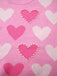 Pink 1950s Valentine's Day Heart Pearl Sweater