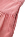 Pink 1940s Denim Button-Down Tiered Maxi Skirt