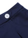 2PCS 1950s Black Curves Blouse & Navy Blue Shorts