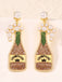 This Carnival Bottle Earrings carries vintage stories waiting to be told