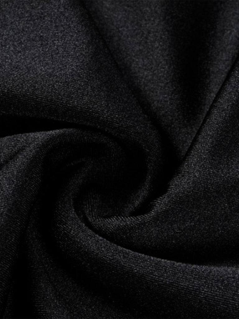 Close-up of dark gray fabric with a textured surface