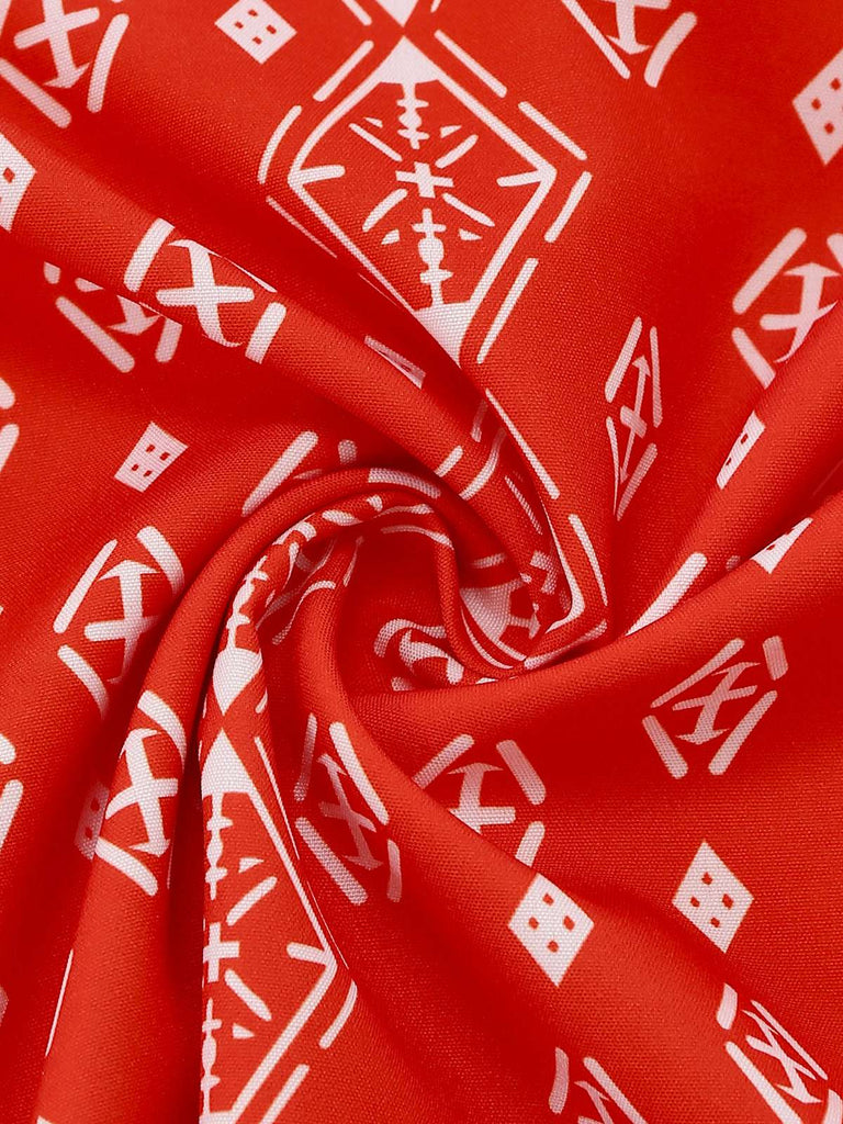 1970s Boho V-Neck Lantern Sleeve Blouse