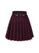 2PCS Dark 1960s Pinstripes Top & Pleated Skirt: a 1960s classic that whispers rather than shouts