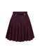 This 2PCS Dark 1960s Pinstripes Top & Pleated Skirt brings 1960s soul to her everyday