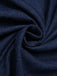 Dark Blue 1940s Stand Collar Ruffle Hem Denim Dress — the kind of 1940s dress that makes strangers smile