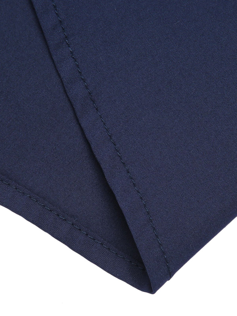 Dark Blue Gray 1960s Solid Umbrella Skirt, vintage skirt, retro style - perfect for women who love vintage and retro fashion