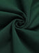 Dark Green 1940s Solid Wrap Dress: timeless style reimagined
