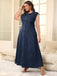Deep Blue 1950s Vintage Retro Dress 2