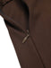 This Deep Brown 1940s Buttons Overalls Shorts whispers 1940s secrets to those who notice