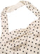 2PCS Polka Dot Ivory Pencil Dress & Sky Blue Strap Dress - vintage dress, retro fashion
