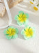 Flower Pendant Necklace & Stud Earrings Set, vintage fashion, retro style - perfect for women who love vintage and retro fashion