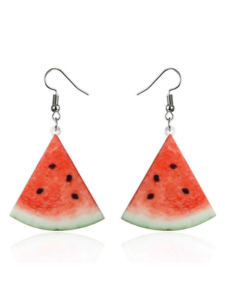 She adds this Fruit Lightweight Dangle Earrings and suddenly it's vintage perfection