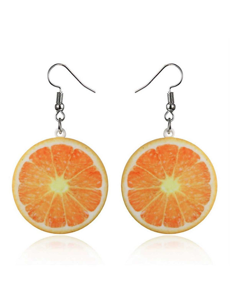 Fruit Lightweight Dangle Earrings: vintage detail work for the woman who notices