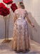Gold 1930s Sequined Deep V-Neck Backless Mesh Dress - vintage dress, retro fashion, glamorous gold